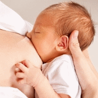Baby asymmetrisch angelegt