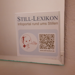 Bild Aufkleber Still-Lexikon am Spiegel